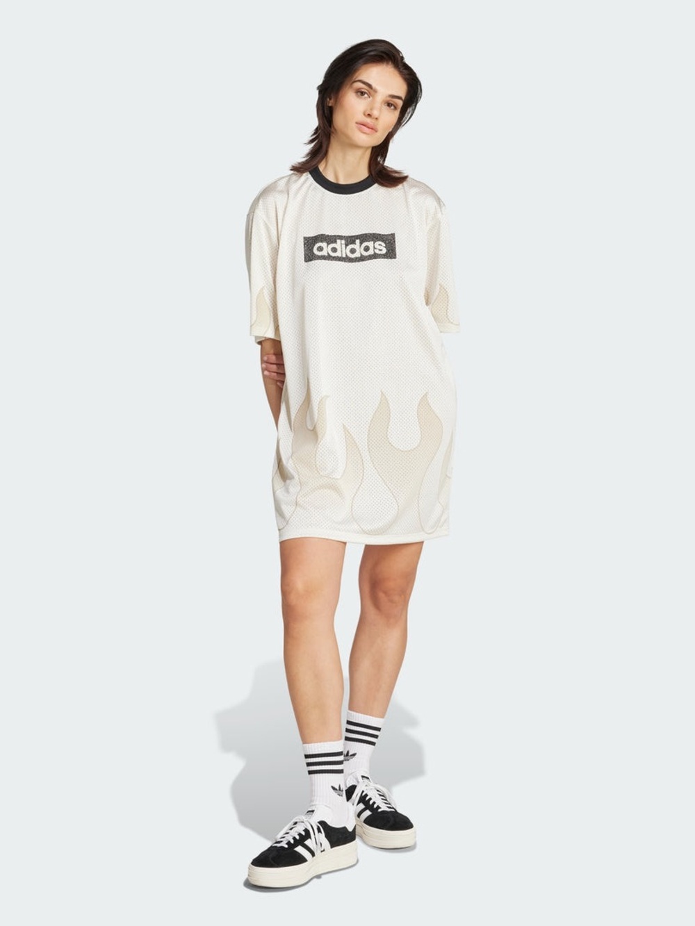 adidas Flames Hockey Dress Off White